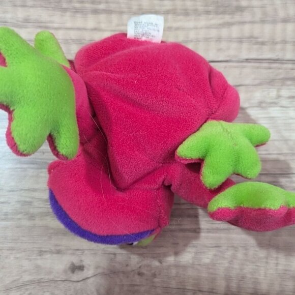 GMA Access Inc. Pink & Green Frog Plush Toy 8" stuffed animal - Picture 2 of 6